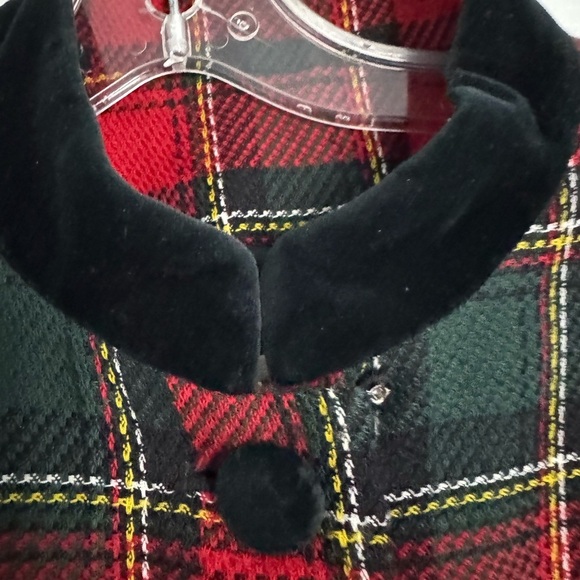 Kasper vintage Plaid Red and Green Women's Jacket. Ptp 20” lenght 22.5” … - Picture 7 of 9